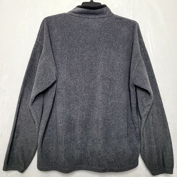 Vintage ESPN Magazine Fleece Pullover Quarter Zip Sweater Size XL - Picture 8 of 8